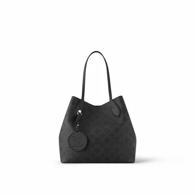 Blossom MM-Einkaufstasche aus Mahina-Leder in Handtaschen für Damen