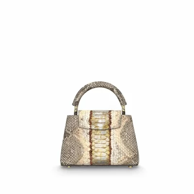 Capucines Mini Bag Python in Damenhandtaschen Exotische Ledertaschen