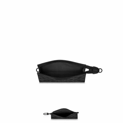 Gaston Wearable Wallet Monogram Shadow Leather in Herrenbrieftaschen und Kleinlederwaren Alle Geldbörsen und Kleinlederwaren