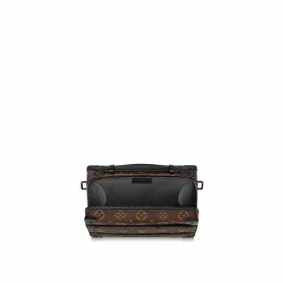 Trunk Bag mit weichem Griff und Monogramm-Makassar-Canvas in Herrentaschen Umhängetaschen