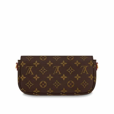 Ivy Wallet On Chain Bag Monogram Canvas in Damenbrieftaschen und Kleinlederwaren-Ketten- und Riemenbrieftaschen
