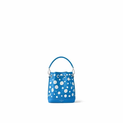 LV x YK Nano Noé Monogram Empreinte Leder in Damenbrieftaschen und Kleinlederwaren-Ketten- und Riemenbrieftaschen
