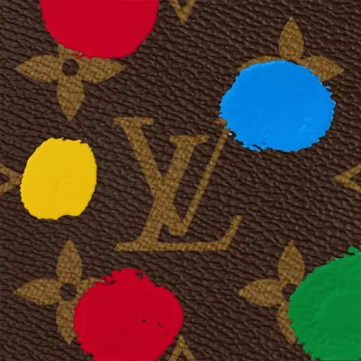 LV x YK Side Trunk Monogram Canvas in Damenhandtaschen Schultertaschen und Umhängetaschen