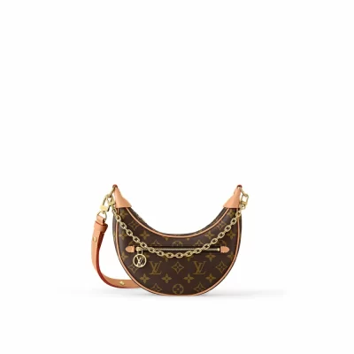 Loop Bag Monogram Canvas in Damenhandtaschen Schultertaschen und Umhängetaschen