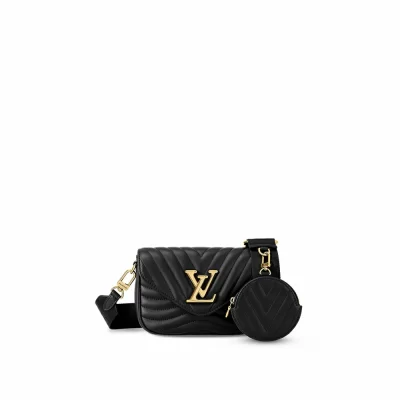 Louis Vuitton New Wave Multi Pochette LV New Wave Leder in Handtaschen für Damen