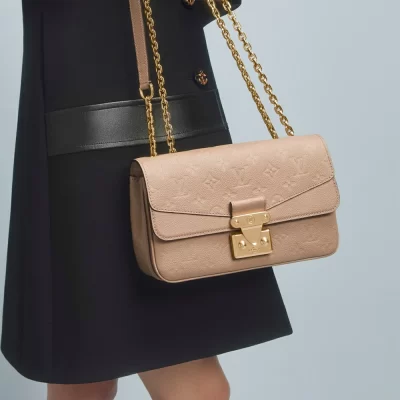 Marceau Bag Monogram Empreinte Leder in Damenhandtaschen Schultertaschen und Umhängetaschen