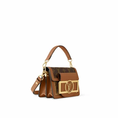Mini Dauphine Lock XL Anderes Monogram Canvas in Damenhandtaschen Kettentaschen und Clutches