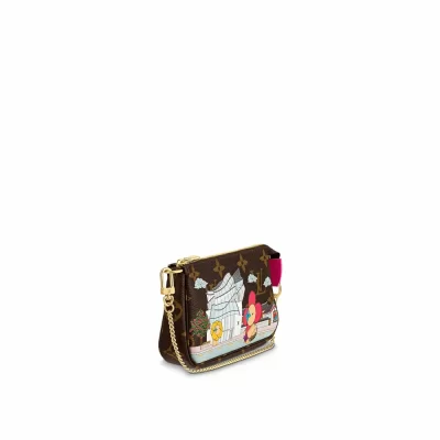 Mini-Pochette-Accessoires-Beutel Monogram Canvas in Geldbörsen und Kleinlederwaren für Damen Alle Geldbörsen und Kleinlederwaren