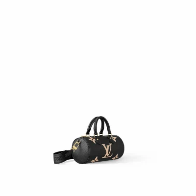 Papillon BB Bag Bicolor Monogram Empreinte Leder in Damenhandtaschen Schultertaschen und Umhängetaschen