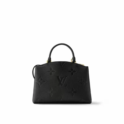 Petit Palais Bag Monogram Empreinte Leder in Damenhandtaschen Schultertaschen und Umhängetaschen