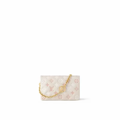 Pochette Coussin Fashion Leder in Damenbrieftaschen und Kleinlederwaren Ketten- und Riemenbrieftaschen